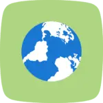 Icône de durabilité illustrant des solutions écoresponsables et durables